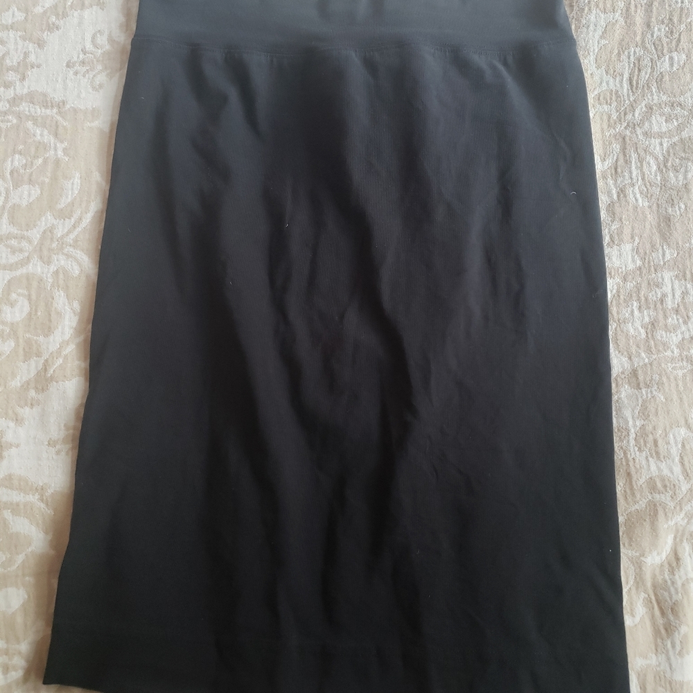 Black pencil skirt